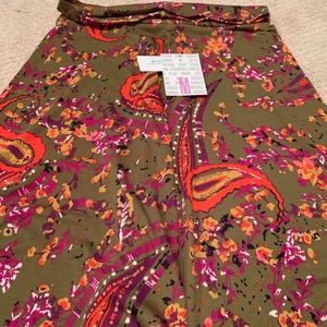 LuLaRoe NWT azure flowy skirt